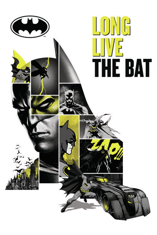Samolepka Batman - Long Live The Bat