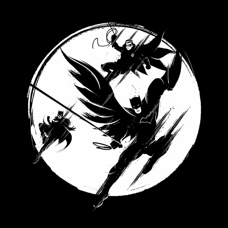 Samolepka Batman - Sidekicks