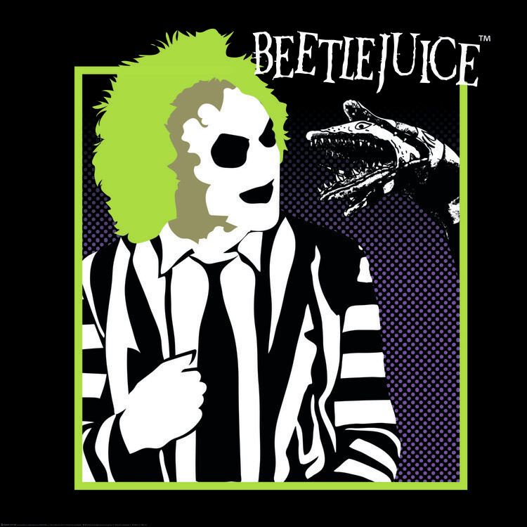 Samolepka Beetlejuice - Sandworm