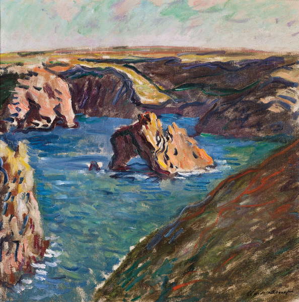 Samolepka Belle-Ile, 1886