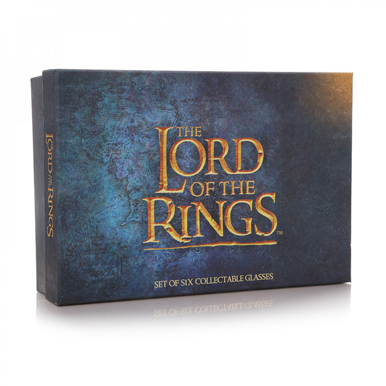 Il Signore degli Anelli - Lord of the Rings - Confezione XXL bicchiere +  Spilla + Taccuino tascabile The Ring - Gift Box - Abys - Pidak Shop Srls