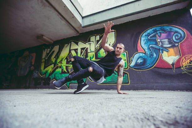 Canvastavla Breakdance Tricks