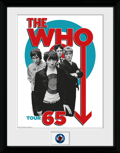 The Who Tour 65 Gerahmte Poster, Bilder Kaufen bei EuroPosters