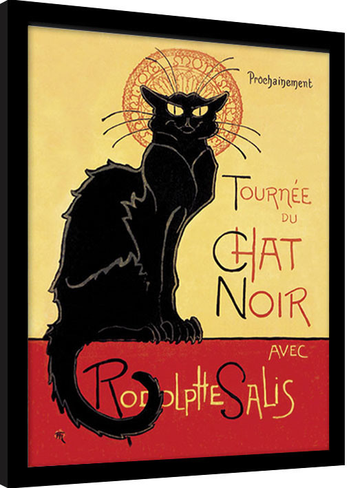 Chat Noir Gerahmte Poster Bilder Kaufen Bei Europosters