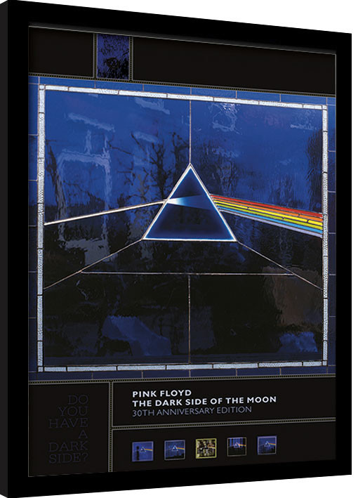 Gerahmte Poster Pink Floyd - Dark Side of the Moon (30th Anniversary)
