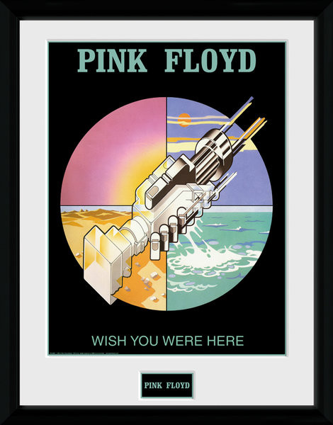 Indrammet plakat Pink Floyd - Wish You Were Here 2
