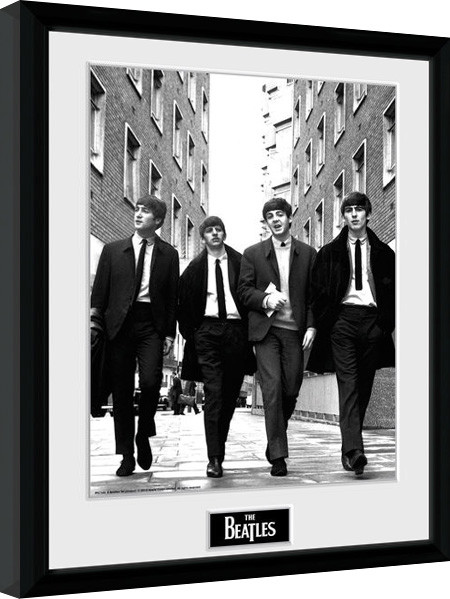Indrammet plakat The Beatles - In London Portrait