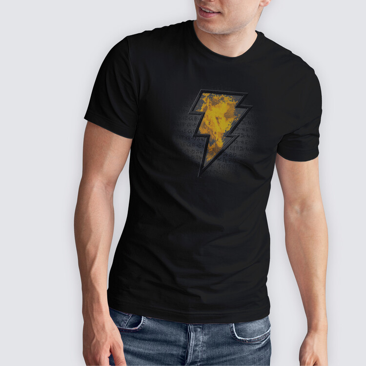 T-shirt Black Adam - Lightning