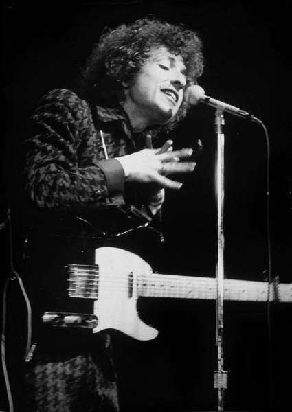 Samolepka Bob Dylan, 1966