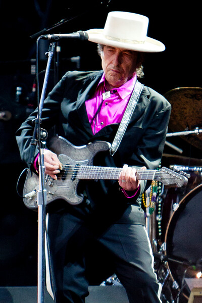 Autocolant Bob Dylan in concert in Uk, 2010