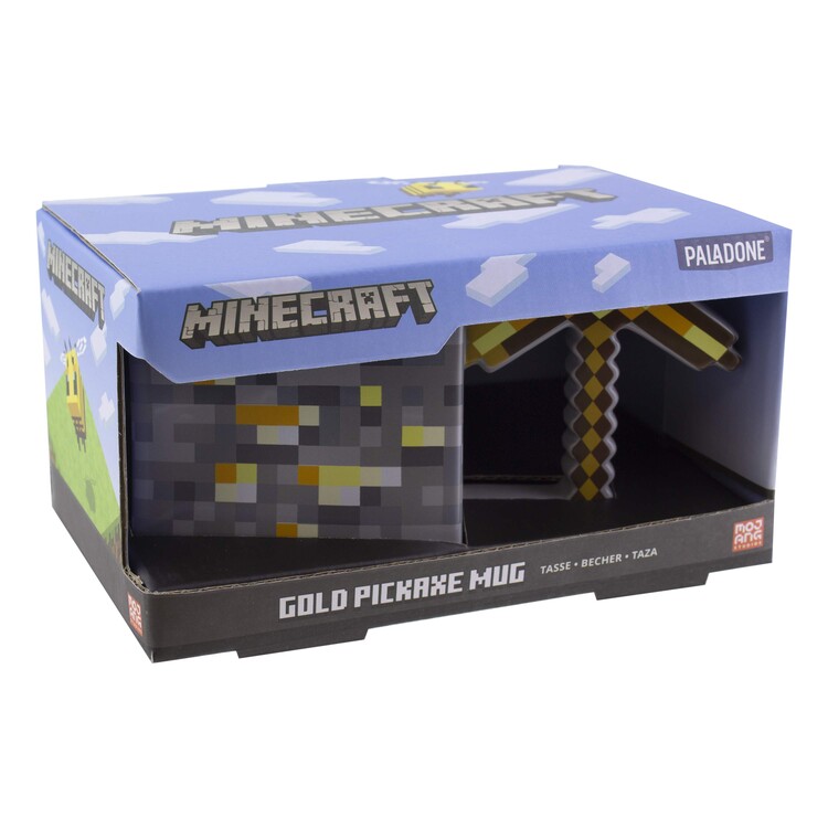 Bögre Minecraft - Gold Pickaxe