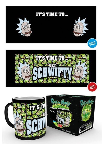 Bögre Rick and Morty - Get Schwifty