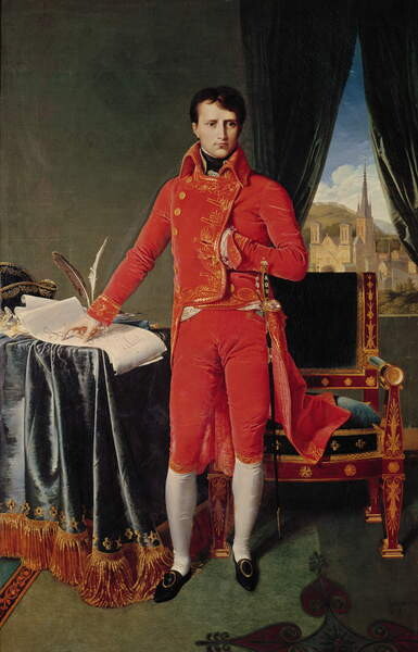 Samolepka Bonaparte as First Consul, 1804
