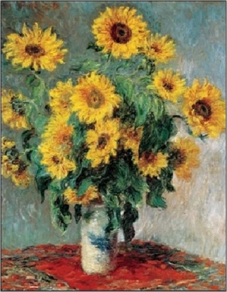 Bouquet of Sunflowers, 1880-81 Festmény reprodukció