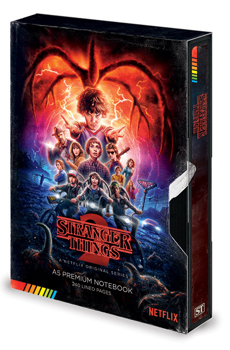 Stranger Things - S2 VHS Cahier