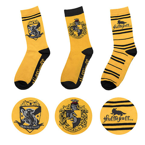 Calcetines Harry Potter - Hufflepuff, Ropa y accesorios para fans de merch