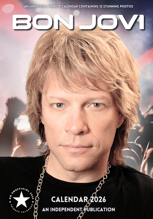 Calendar 2026 Bon Jovi