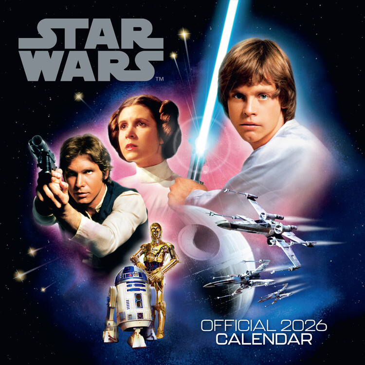 Calendar 2026 Star Wars - Classic
