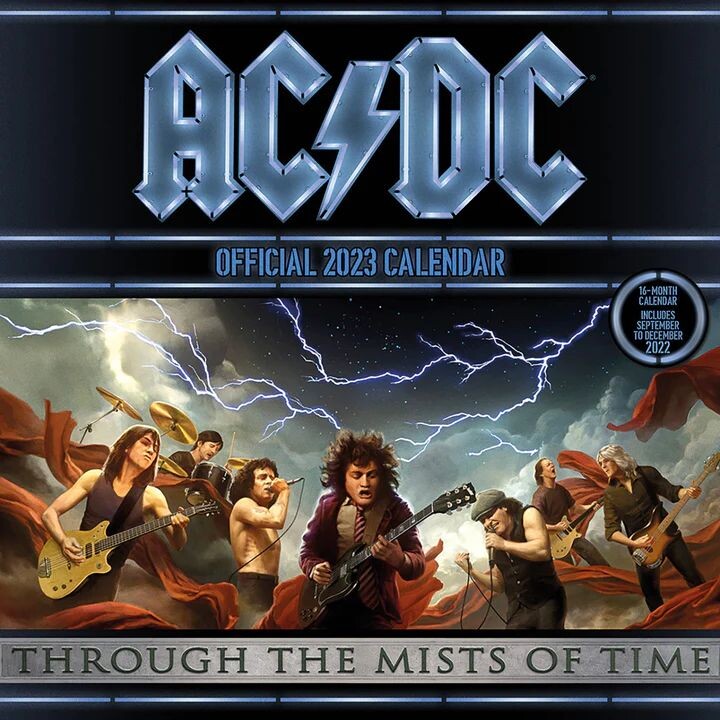 AC/DC - Calendari da muro 2023