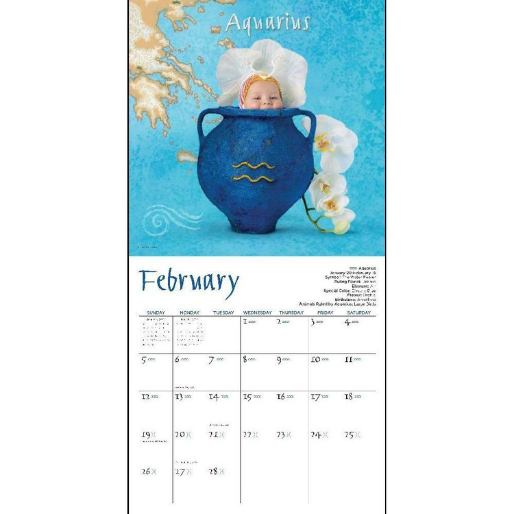 Anne Geddes Zodiac Calendari da muro 2024 Compra su Europosters