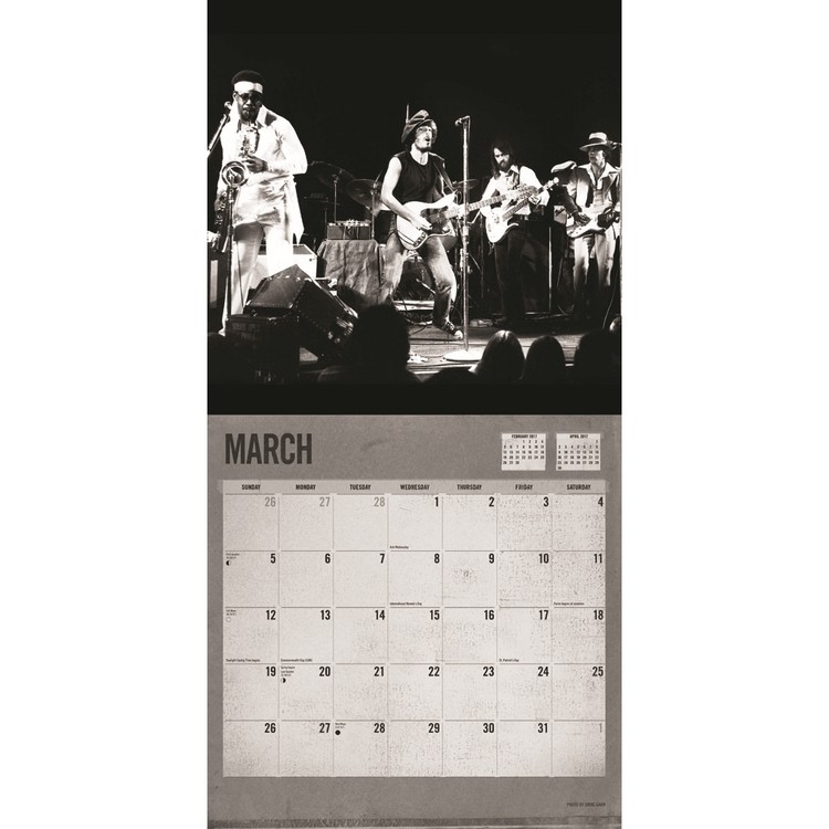 Bruce Springsteen Calendari da muro 2026 Compra su Europosters