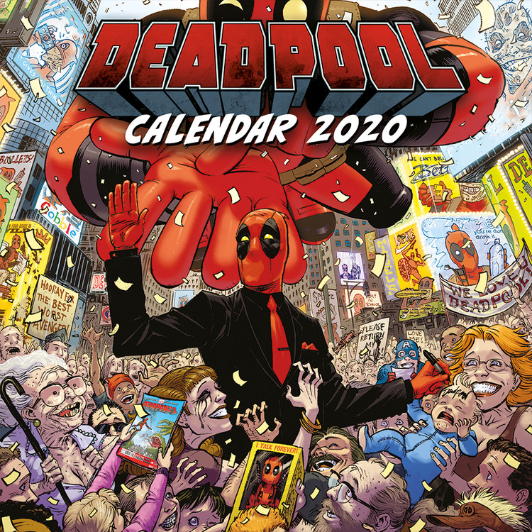 Deadpool Calendari da muro 2026 Compra su Europosters