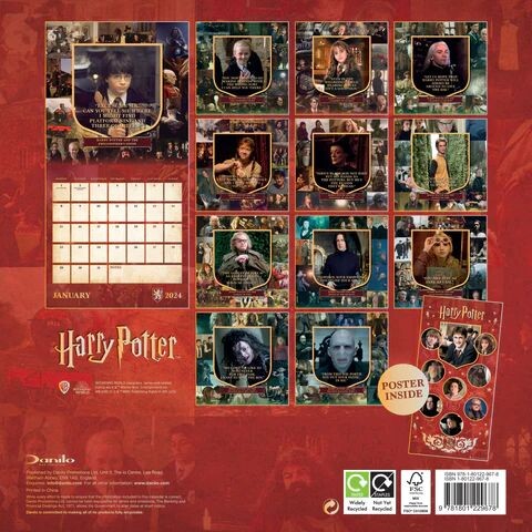 Calendario 2024 Harry Potter