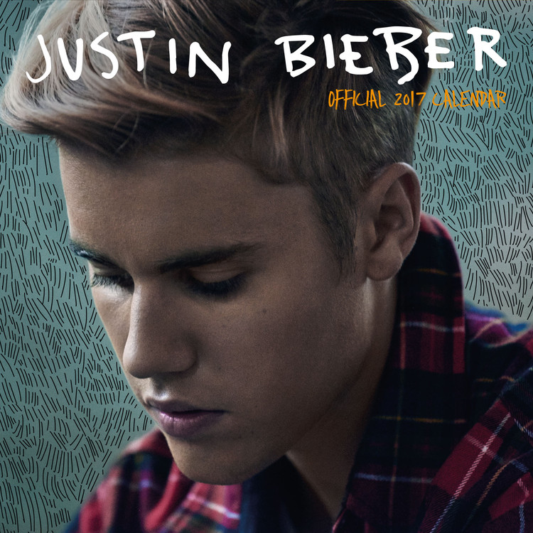 Justin Bieber Calendari da muro 2026 Compra su Europosters