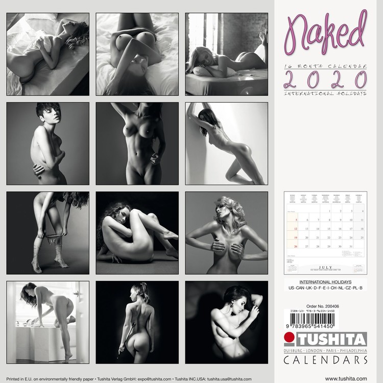 Naked Calendari Da Muro Compra Su Europosters