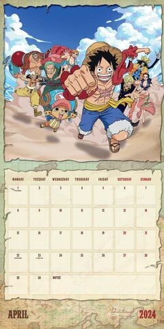 One Piece - Group 2024 - Calendário