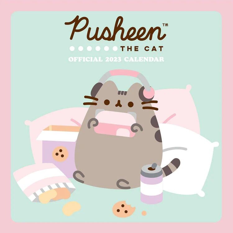 Pusheen - Calendari da muro 2023