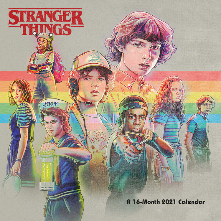 Stranger Things Calendari da muro 2026 Compra su Europosters