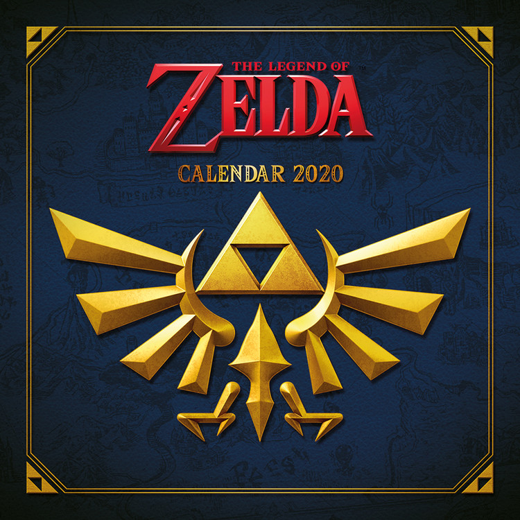 The Legend of Zelda Calendari da muro 2024 Compra su Europosters