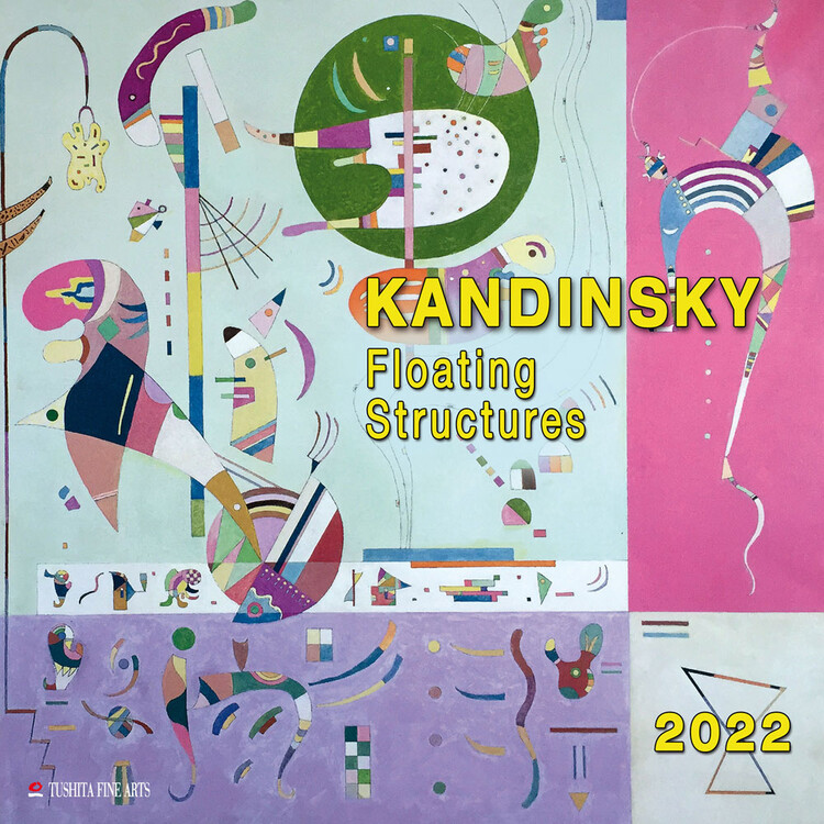 Wassily Kandinsky Floating Structures Calendari da muro 2022