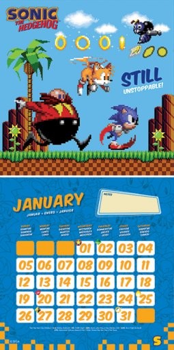 Calendario 2021 Calendar 2014 - SONIC - EuroPosters.it Calendario 2021 Calendar 2014 - SONIC - EuroPosters.it