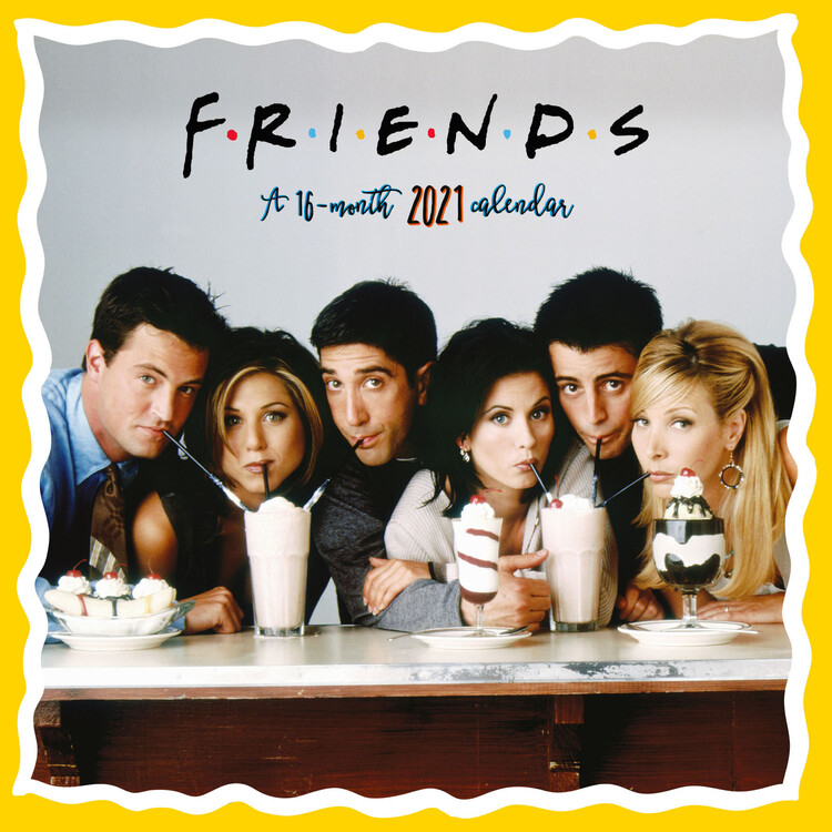 Friends - Calendari da muro 2021 | Compra su Europosters