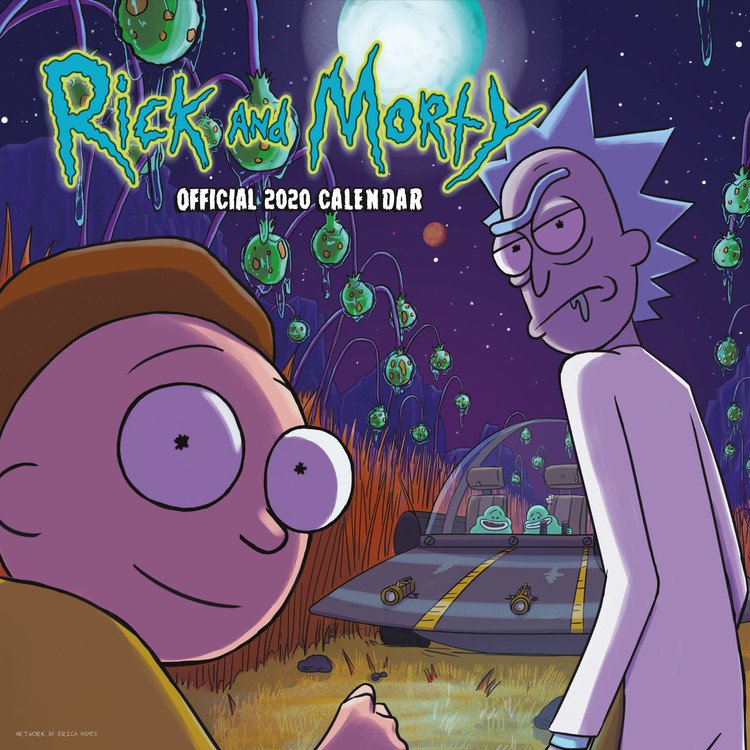 Calendario 2021 Rick & Morty EuroPosters.it
