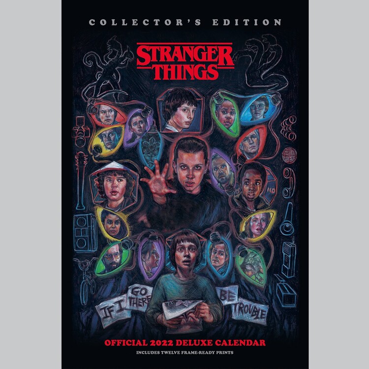 Stranger Things Deluxe Calendari da Muro 2022 Compra su