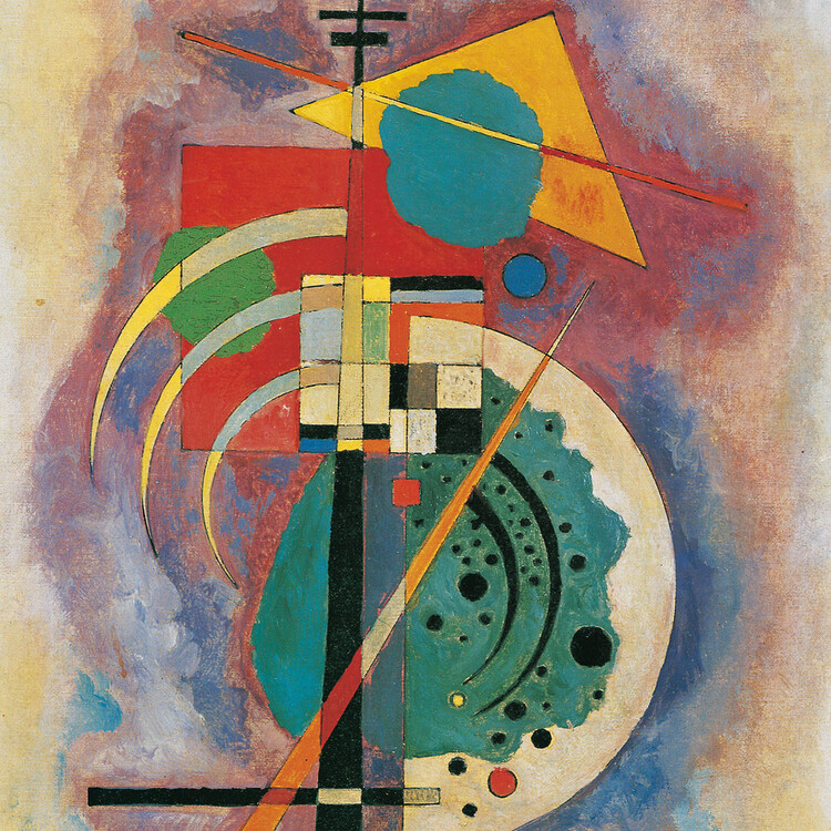 Wassily Kandinsky Floating Structures Calendari da muro 2022