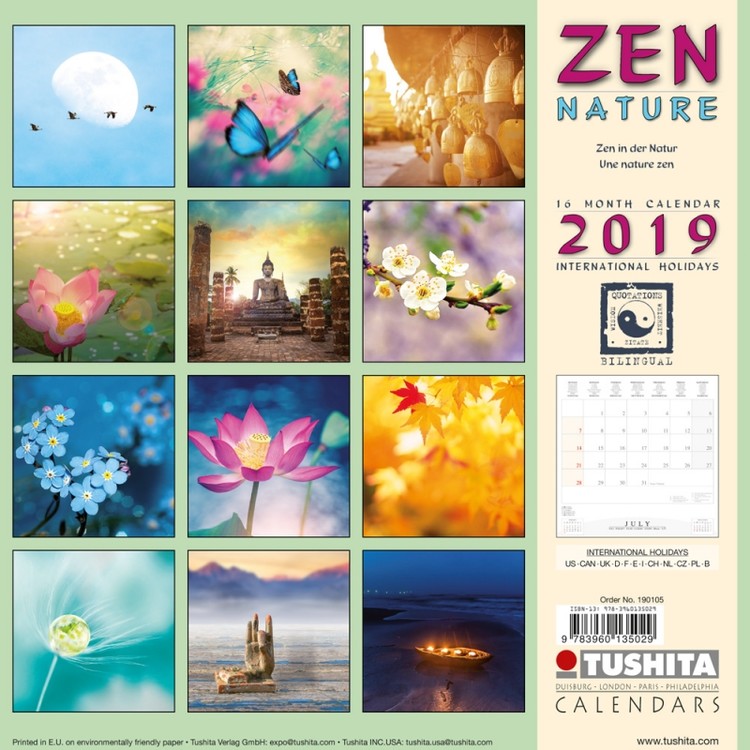 Calendario 2021 Zen Nature EuroPosters.it