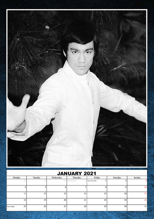 Bruce Lee Calendarios de pared Consíguelos en Eurposters.es