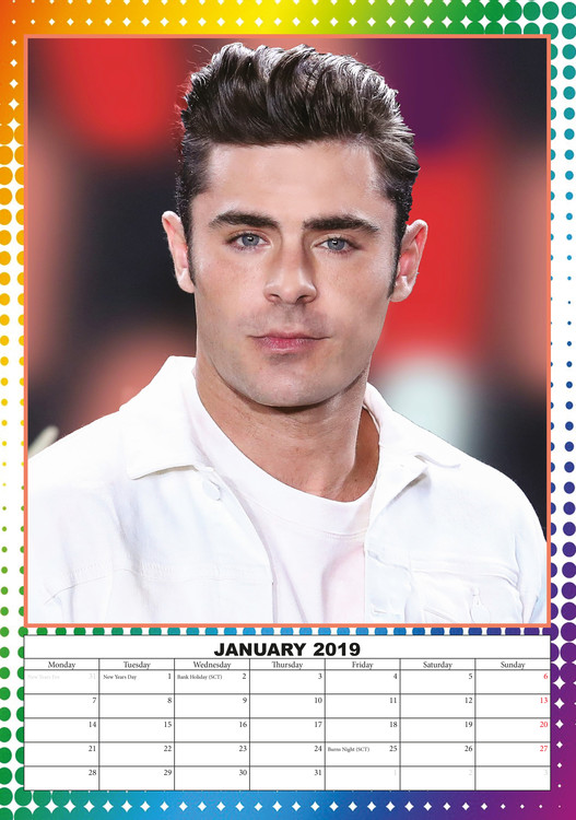 Zac Efron - Calendarios de pared | Consíguelos en ...