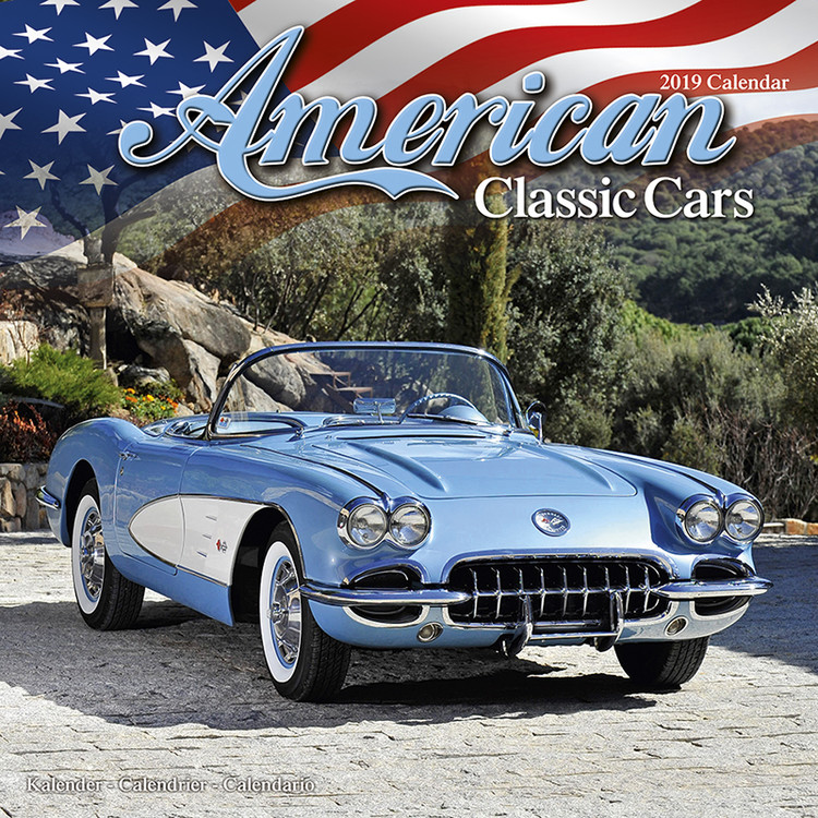 American Classic Cars - Calendarios de pared 2019 | Consíguelos en