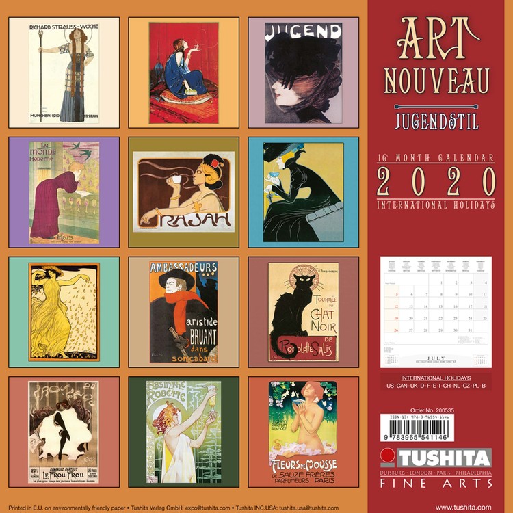 Calendario Wildwood Art 2024 -  España