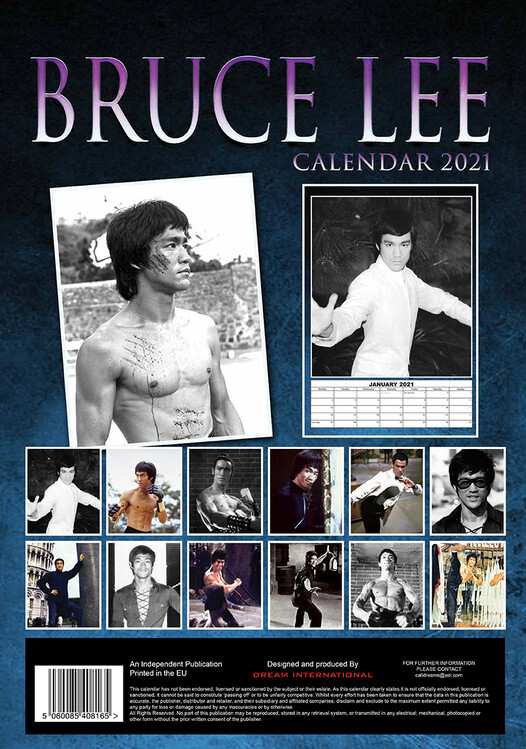Bruce Lee Calendarios 2021