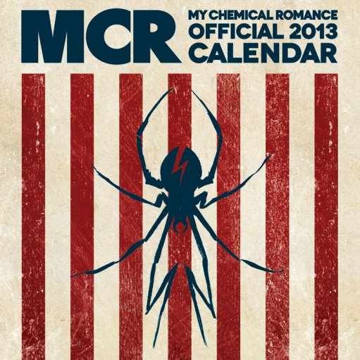 Calendar 2013 MY CHEMICAL ROMANCE Calendarios de pared 2024