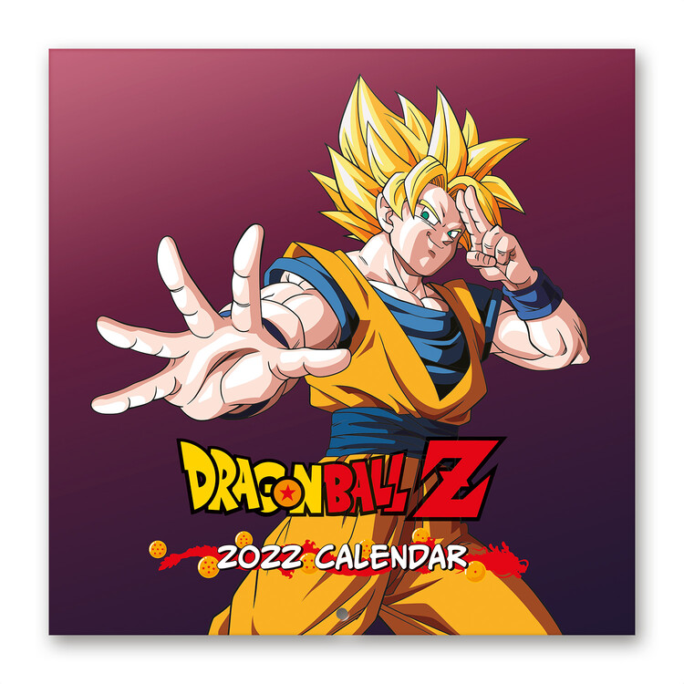 Dragon Ball Calendarios de pared 2022 Consíguelos en Posters.es
