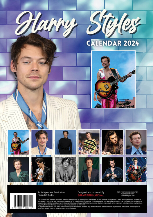 Harry Styles Calendarios de pared 2025 Consíguelos en Posters.es