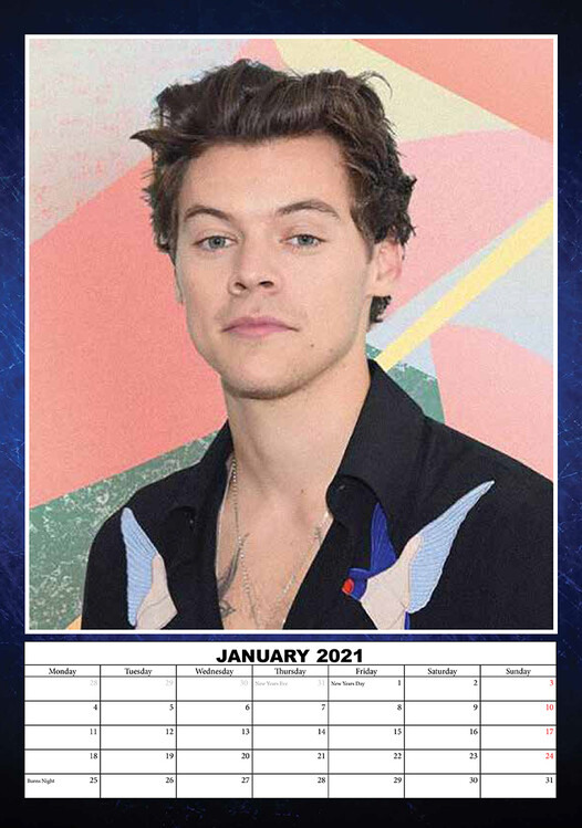Harry Styles - Calendarios de pared 2021 | Consíguelos en Posters.es