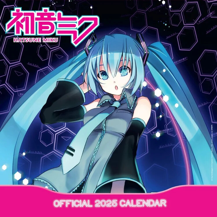 Hatsune Miku Calendarios de pared 2025 Consíguelos en Posters.es